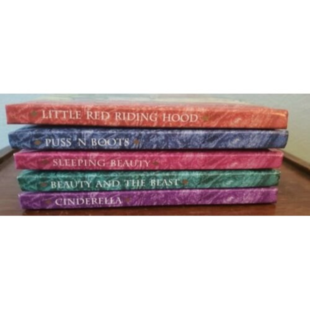 Vintage 1995 My Story Time Classics Library Zapp Tormont 5 Book Lot Cinderella +
